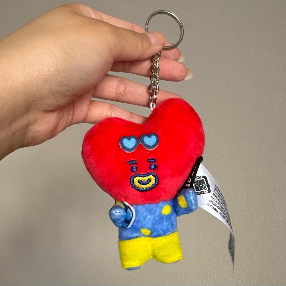 BT21 Tata Keychain Plushie BTS Collectible Bag Charm